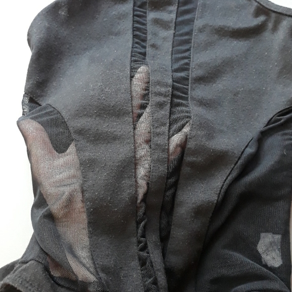 Charlotte Russe- mesh designed body suit - Picture 3 of 8